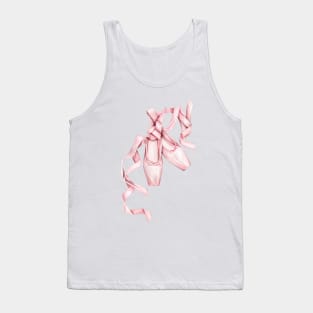 Watercolor pointe shoes Tank Top